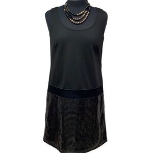Ann Taylor Drop Waist Sequins Dress